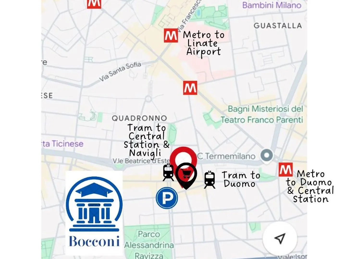 شقة Bocconi Ampio Trilocale ميلان إيطاليا